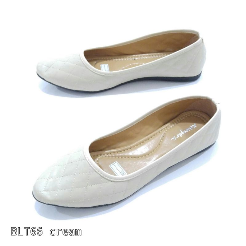 Borneo Sepatu Wanita Flat Ballerina Flatshoes Bahan Sintetis By Xavyera blt66