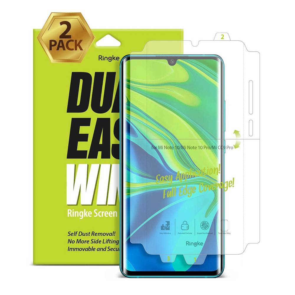 

Screen Protector Xiaomi Mi Note 10 Pro / 10 / CC9 Pro Ringke Dual Easy Wing Not Tempered Glass