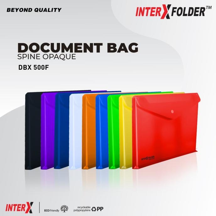 

Office & Stationery | Document Organizer | Map Kancing Plastik Inter X F4 - Opaq | Best Seller