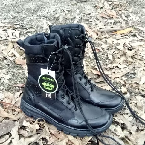 SEPATU PDL MARCHAZ KULIT ASLI SEPATU PDL TNI POLRI SECURITY SATPAM SEPATU BOOTS PRIA KULIT ASLI