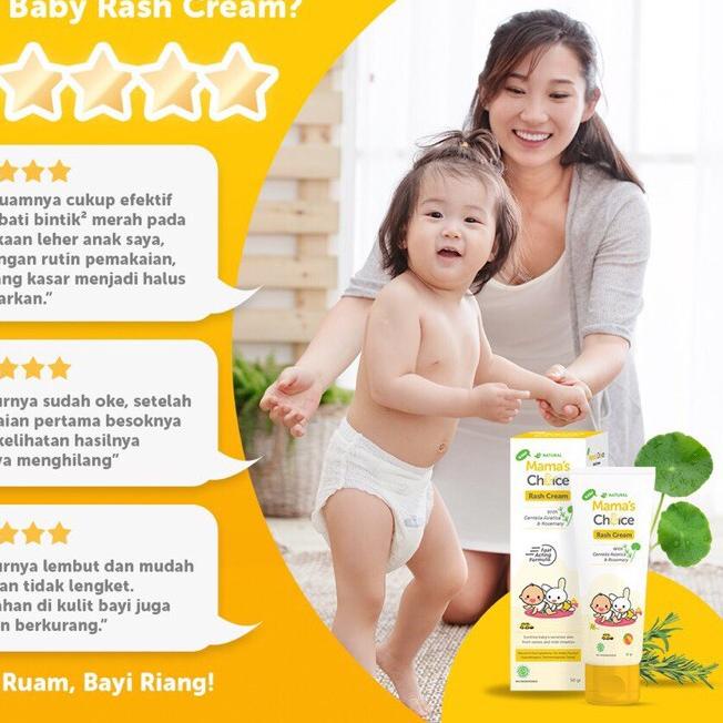 Flash Sale Lr 023 Baby Rash Cream By Mama S Choice Krim Penghilang Ruam Susu Biang Keringat Ba Shopee Indonesia