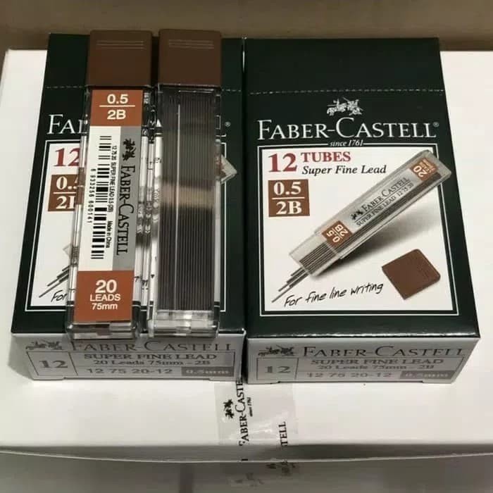 

Hot Sale Isi Pensil Mekanik 2B Faber Castell 0.5 Mm Promo