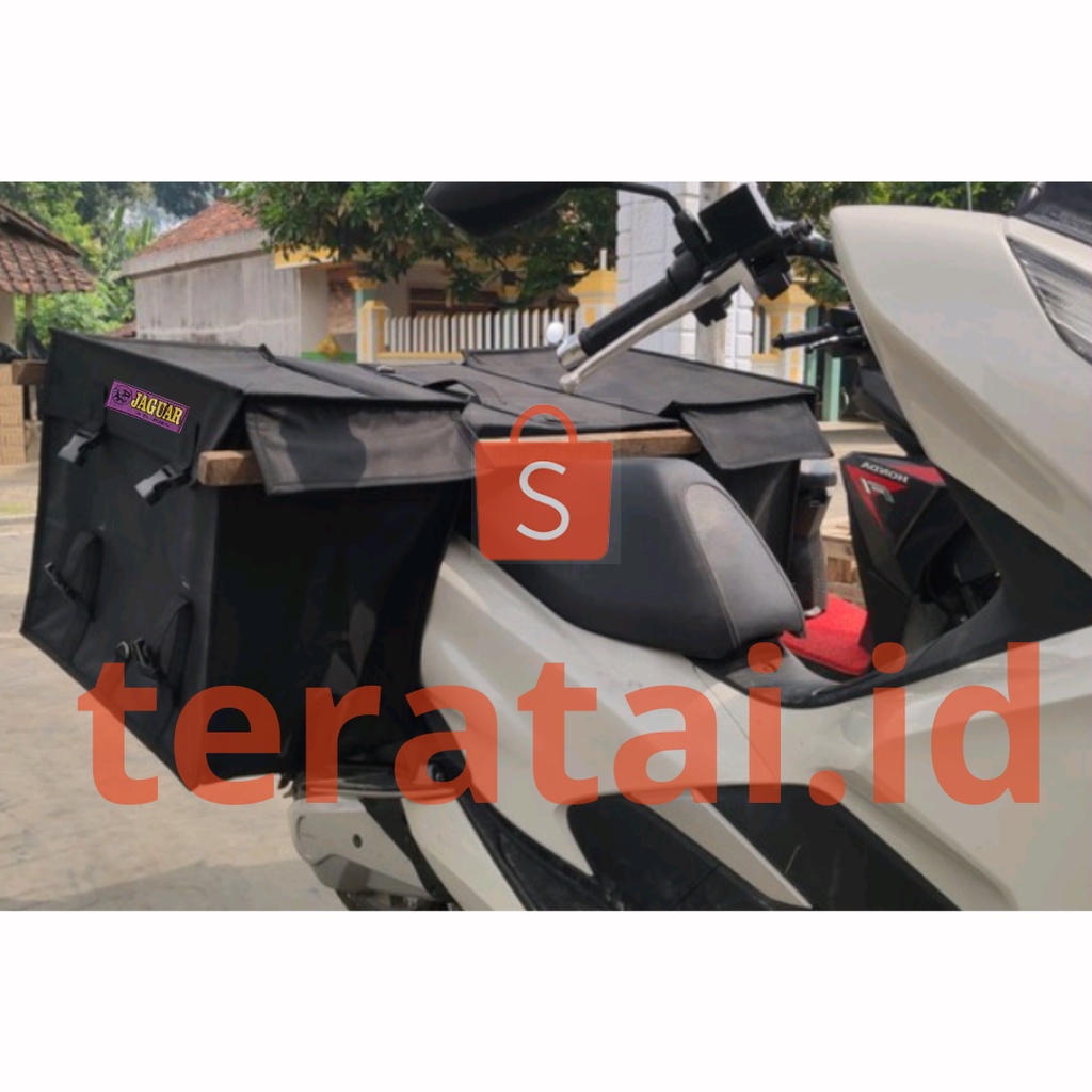 Tas motor NMAX jumbo Tas kurir motor PCX Tas obrok AEROX anti air Srandul Rengkek Bronjong Pengampas