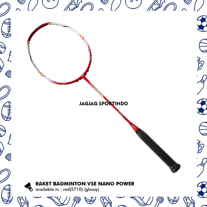RAKET BADMINTON VSE NANO POWER
