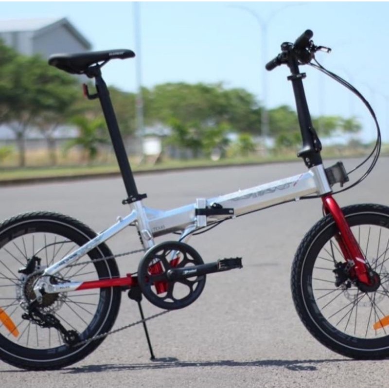 Sepeda Lipat 20 inch Element Police Texas B2W 15th