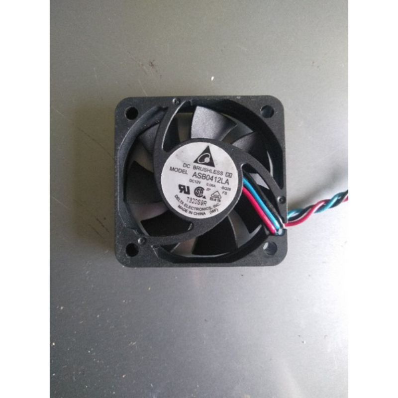 FAN COLING KOOLING DC 12v ASB0412LA BRUSHLESS FAN PENDINGIN KOMPUTER POWER SUPLAY 4X4X2 CM