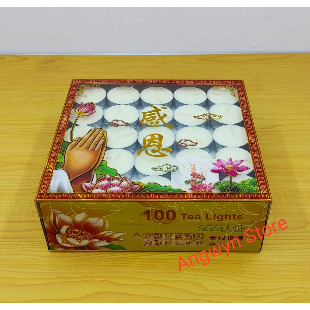 Lilin Tealight/ Lilin Aromaterapi/ Tealight Candle Aluminium GE isi100