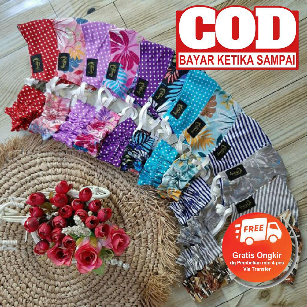 MASKER WANITA HIJAB SERUT BOBAL BY ANNISA  EL MARWAH GROSIR 10K Victoria