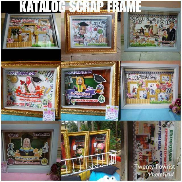 Scrapframe jumbo ukuran 30x40cm