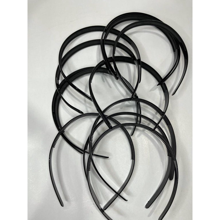 Bando hitam polos/ bando hitam/ bando hitam pria wanita/ 2 pcs