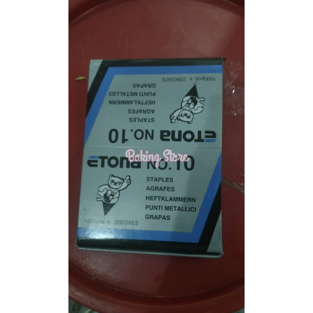 Isi Staples Etona Etona 1 Pack isi 20 Pcs