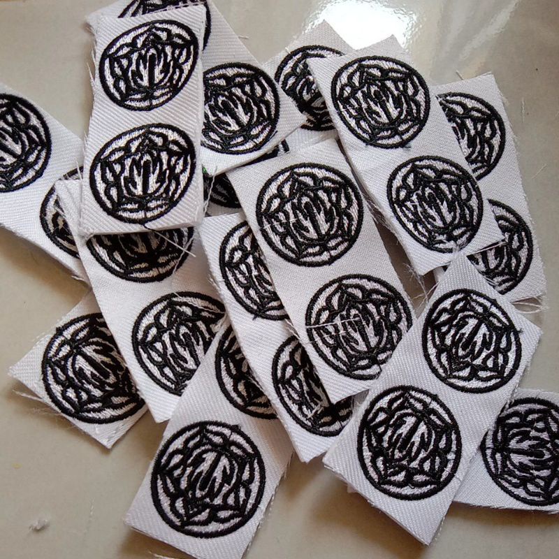 BORDIR MONOGRAM BARU SATPAM BORDIR KERAH SATPAM