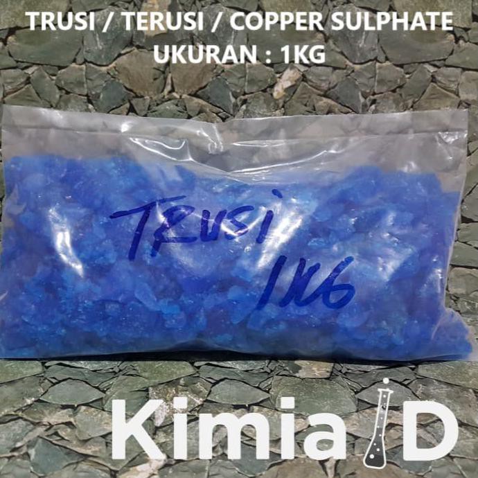 TRUSI 1KG PEMBIRU AIR PEMBIRU KOLAM RENANG PEMBERSIH AIR KOLAM RENANG