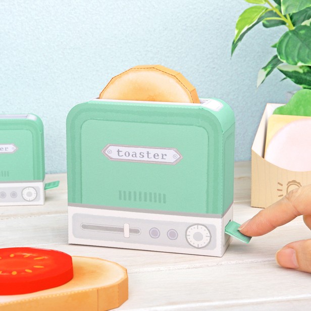 Toaster Nostalgic Papercraft
