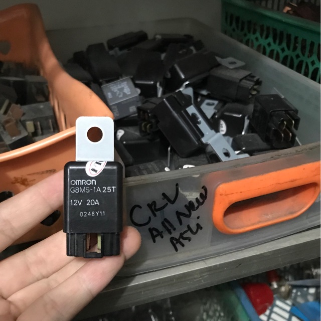 Relay Reley Kaki 4 Omron ASLI