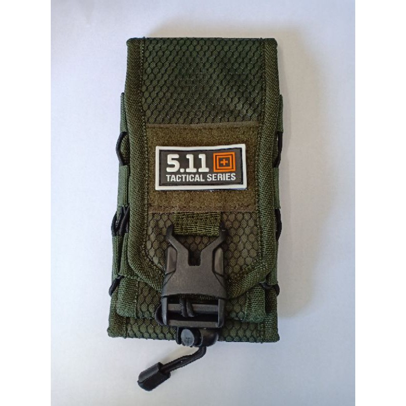 TAS HP JARING TACTICAL HIJAU ARMY+SARUNG HP ARMY