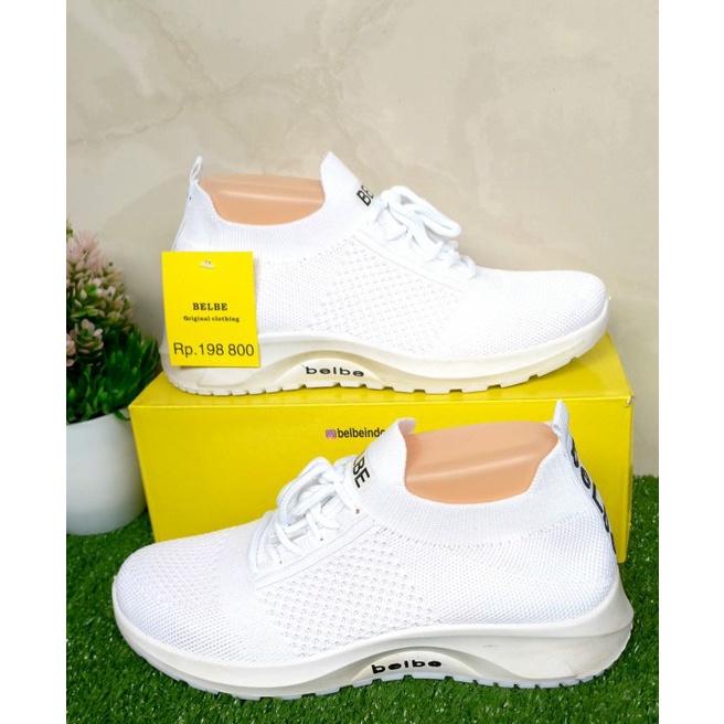 BELBE SEPATU TALI PUTIH
