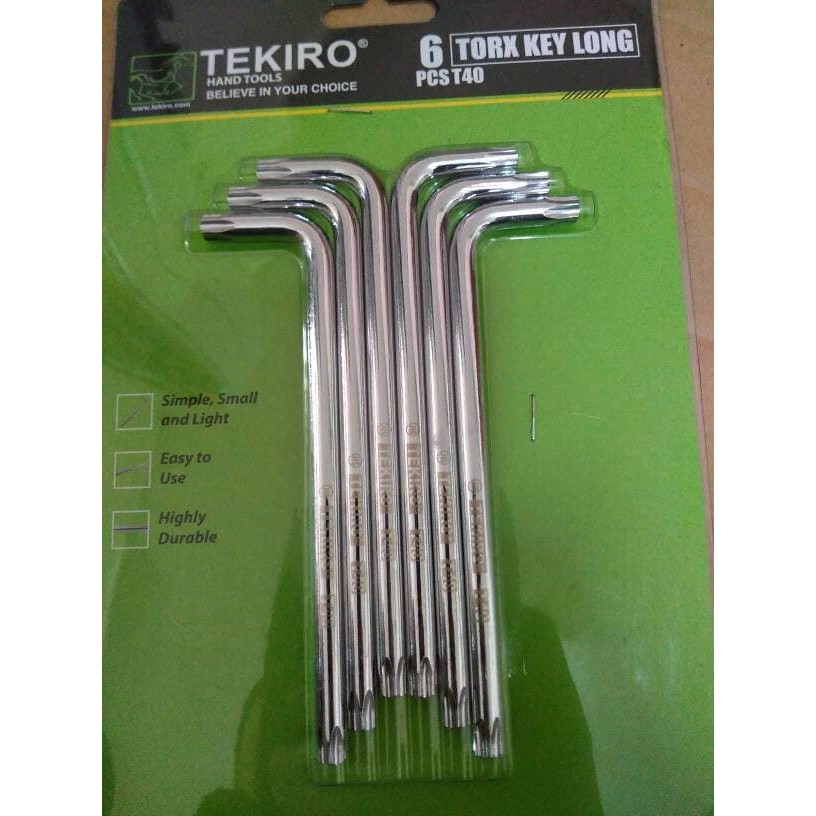 Kunci L Bintang Tekiro T40 Satuan