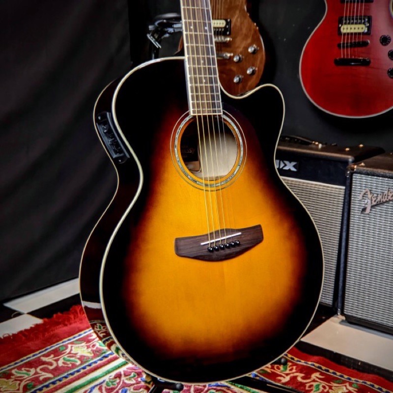 Gitar Akustik Yamaha CPX600 Violin sunburst