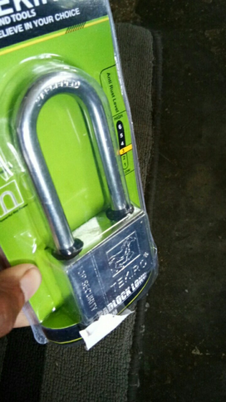 Tekiro Gembok Leher Panjang 50mm Padlock Long Type Original