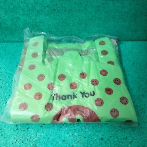 Kantong Plastik Thank You Smile Kecil Warna Warni