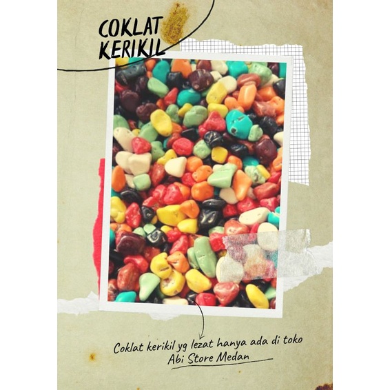 

Coklat Kerikil Khas Arab