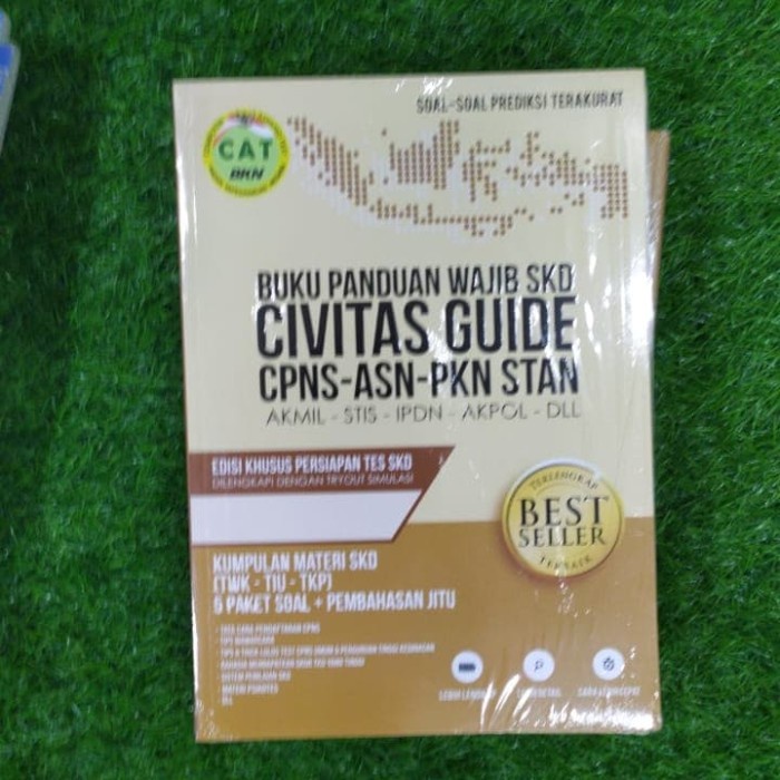 

PROMO TERMURAH buku pkn stan 2020 terbaik SKD Civitas Guide KPL116