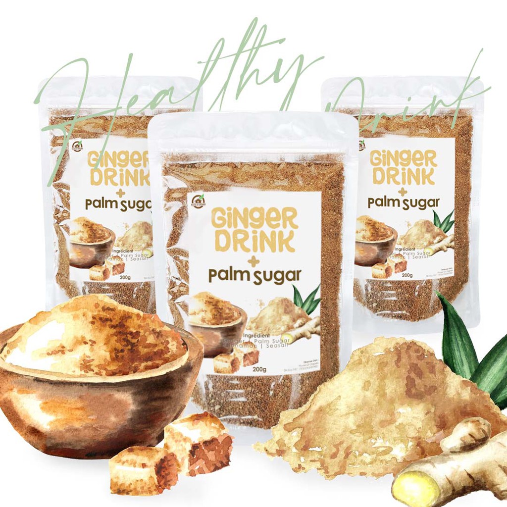 House Of Organix Ginger Drink + Palm Sugar 200 Gr