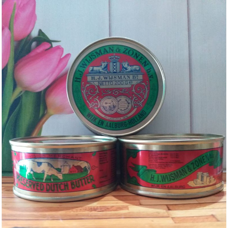 

BUTTER Wisman Merk H.J.WIJSMAN & ZONEN 200g