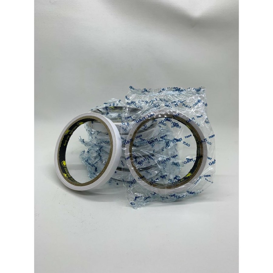 

Double Tape 1/4 " inc Goldie Tape / Isolasi Bolak Balik