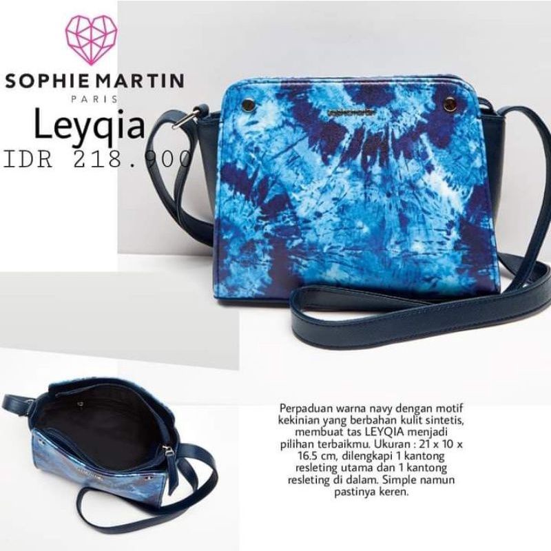 LEYQIA BAG TAS SELEMPANG WANITA SOPHIE PARIS TAS SOOHIE MARTIN PROMO TAS SELEMPANG WANITA SOPHIE MAR