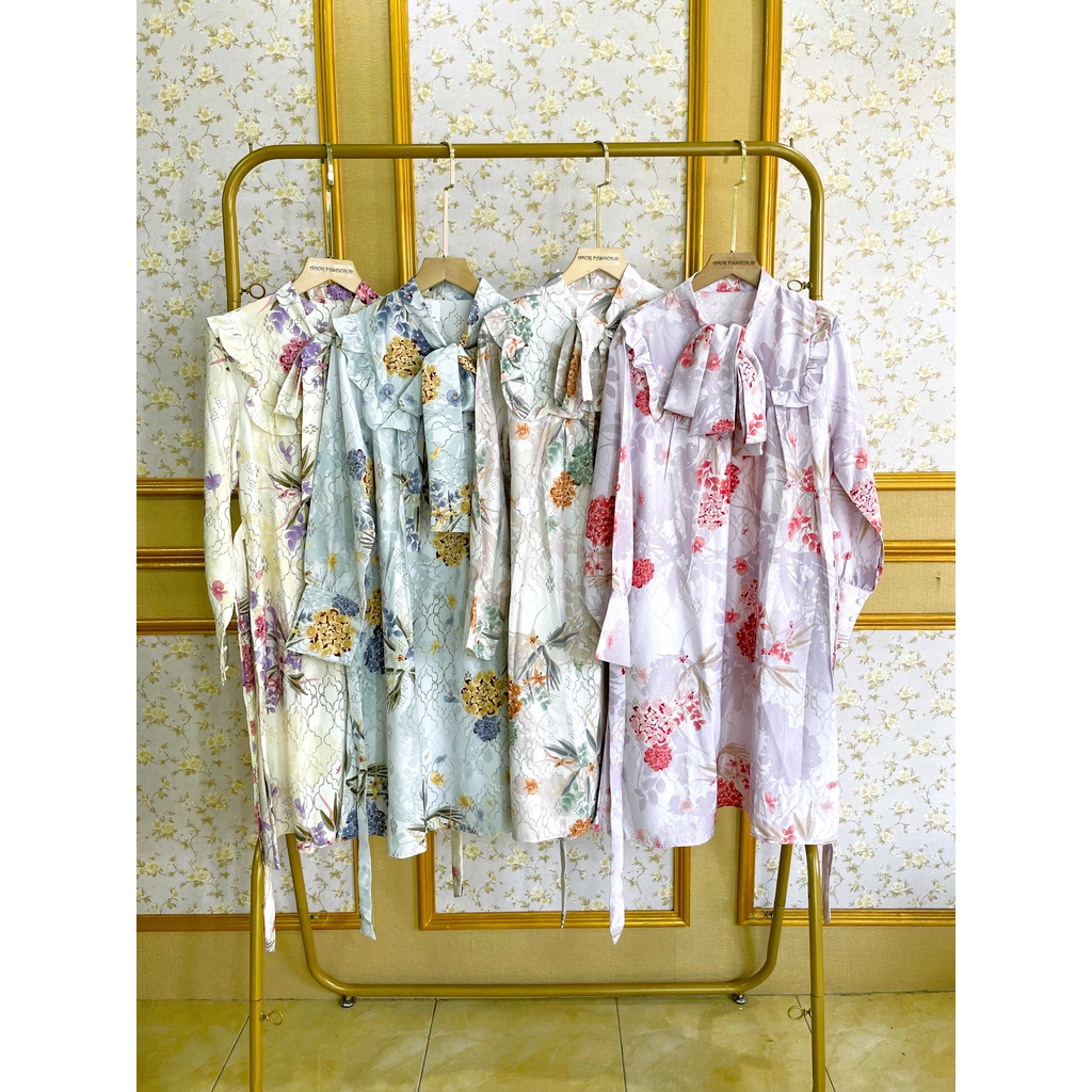 TPS | TUNIK BUNGA PRADA CREPE