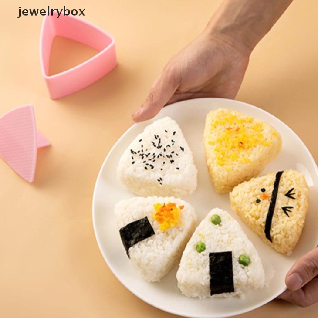 (jewelrybox) Cetakan Sushi / Onigiri / Onigiri Bentuk Segitiga