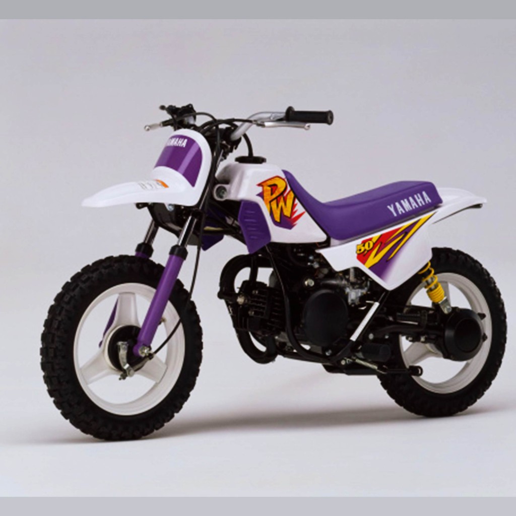 Sticker Decal Yamaha PW80 Blue PW80 Purple dan PW50 Purple hatesix