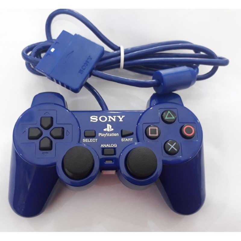 Stick ps2 OP ori pabrik BIRU