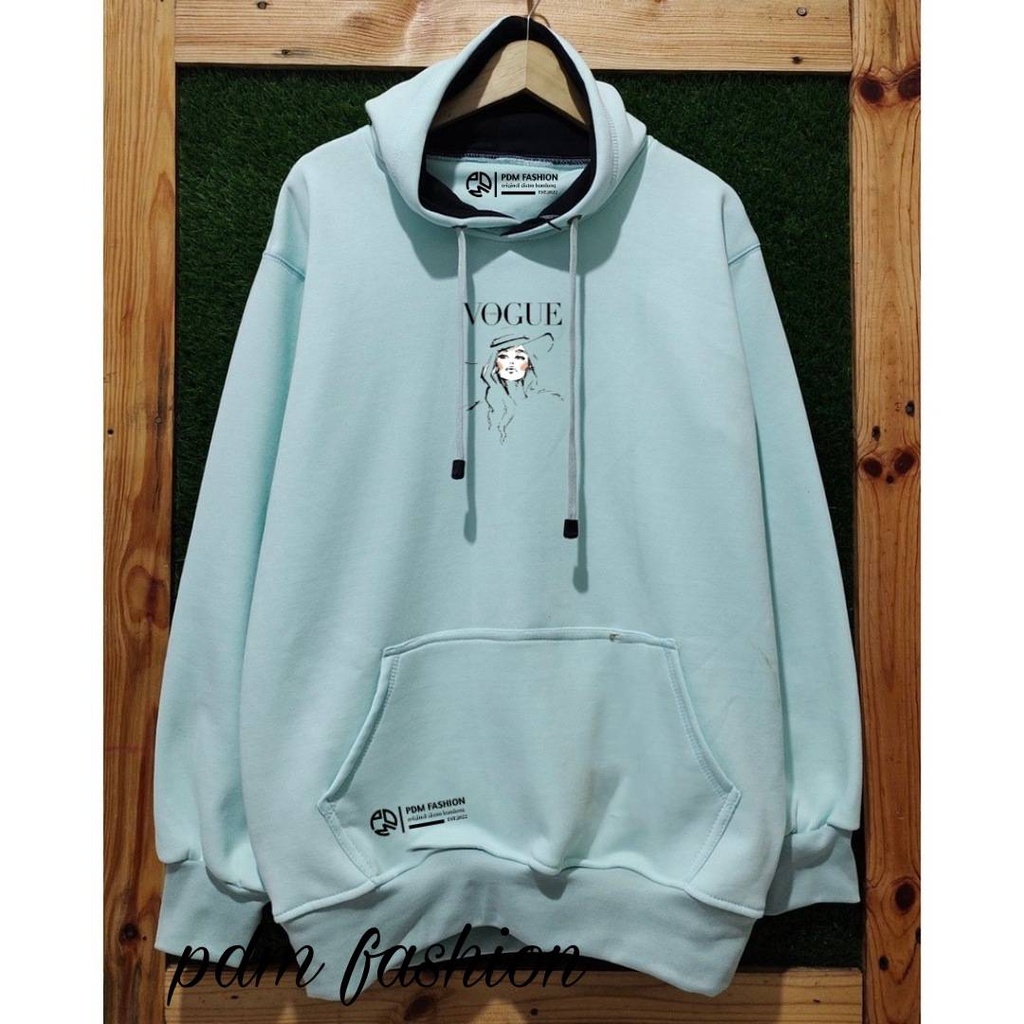 jaket hodie pria original distro bandung suiter hudi cowok cewek hign quality sweater laki laki oversize warna ijo mint