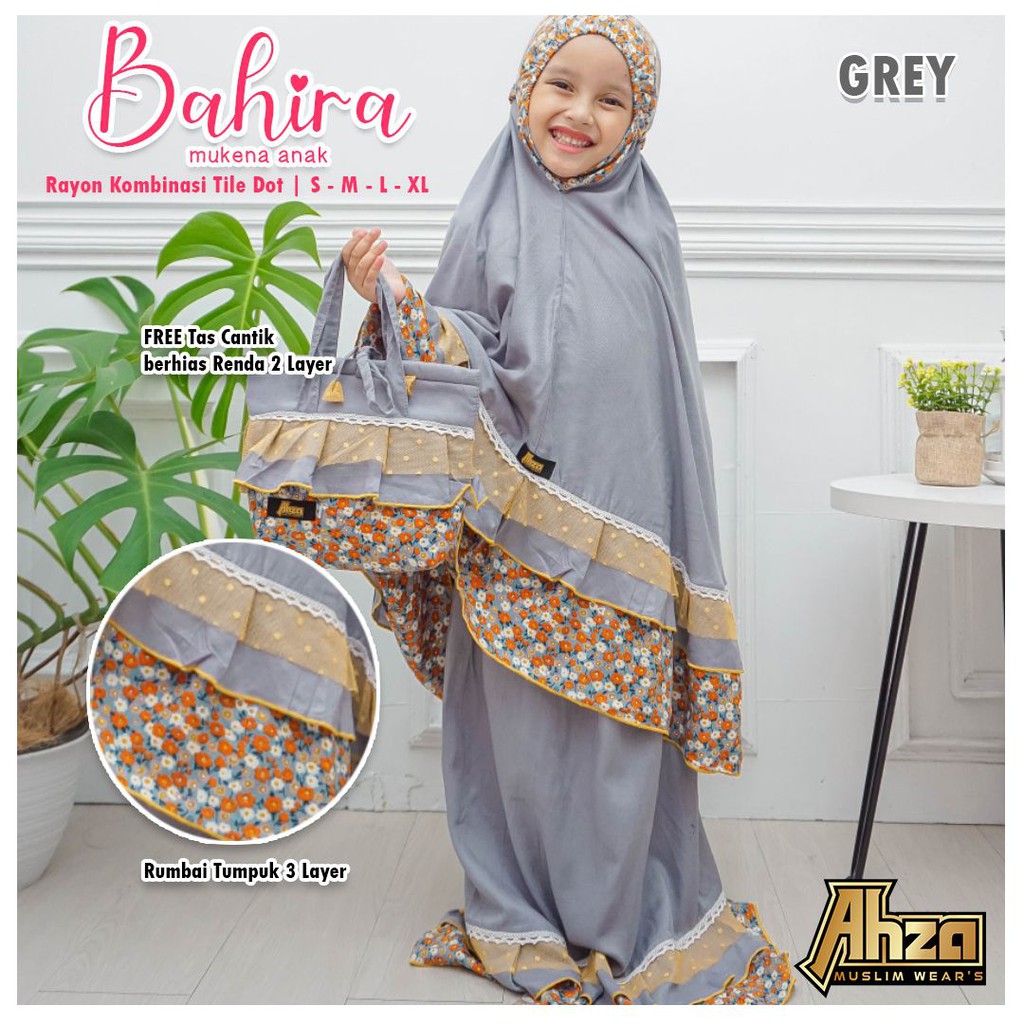 Bahira Kids Mukena Anak by Ahza-4