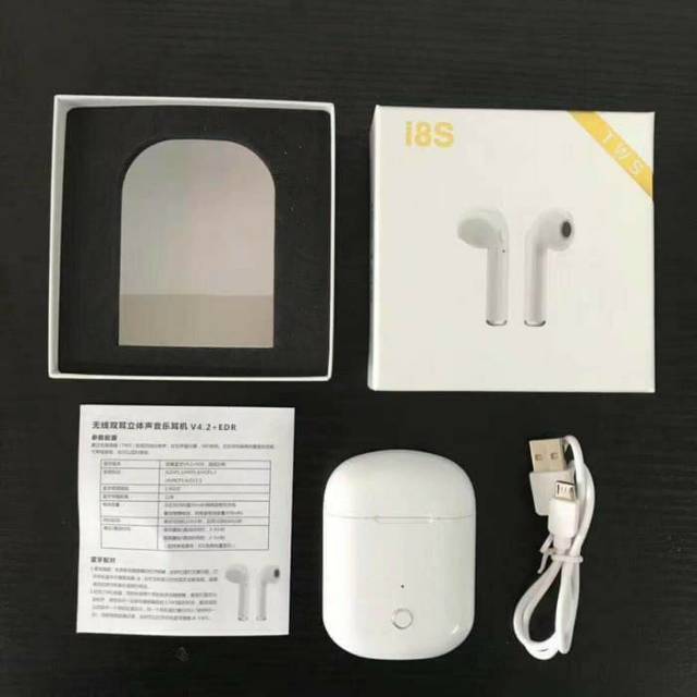 i8s Headset Bluetooth Wireless TWS