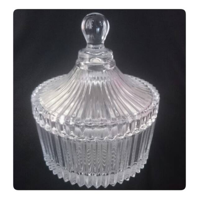 Toples permen candy jar toples kue kristal