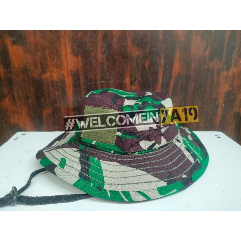 Topi Rimba Loreng Malvinas Velbed Wol Premium [Terbaik]