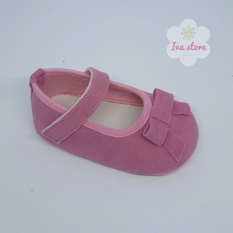 Sepatu bayi perempuan bayi gendong 0-12 bulan