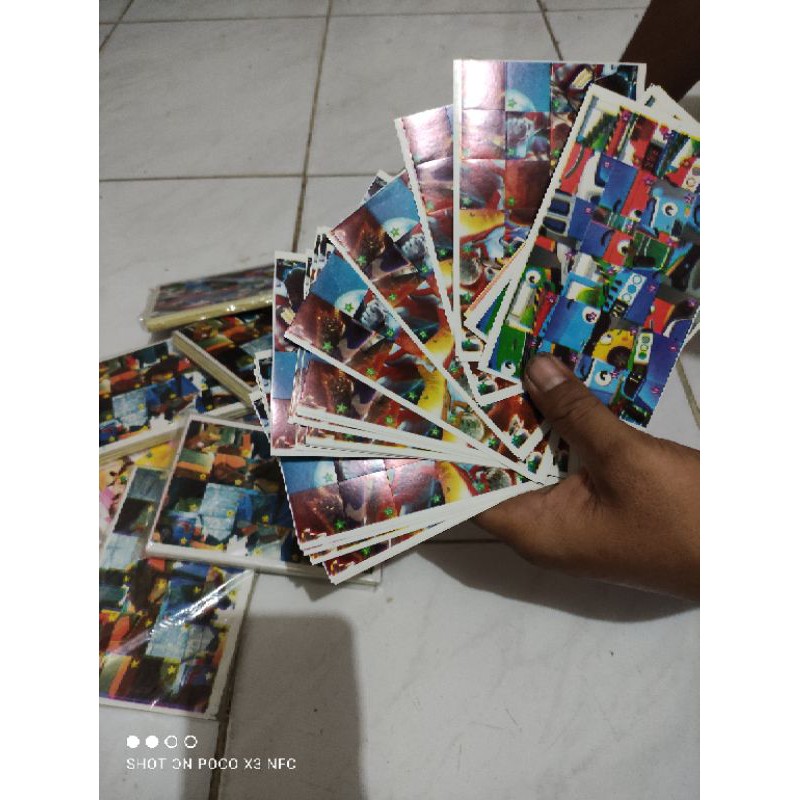 mainan stiker acak isi 50 pcs