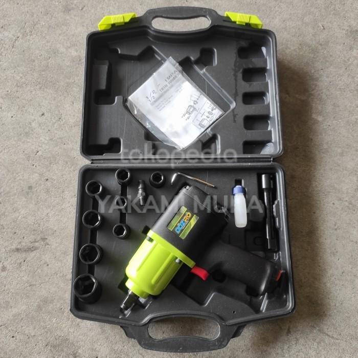 Air Impact Wrench Doziro 1/2" Twin Hammer Alat Buka Pasang Baut Angin