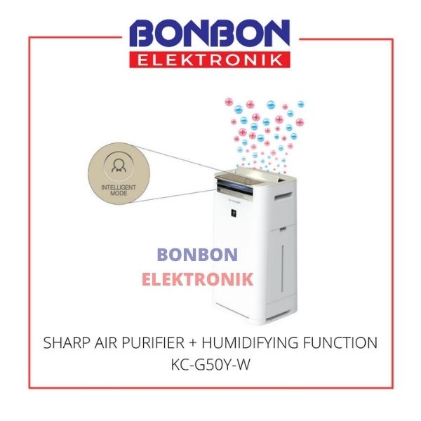 Sharp Air Purifier + Humidifier KC-G50Y-W / KC-G50Y / KCG50Y / KCG50YW