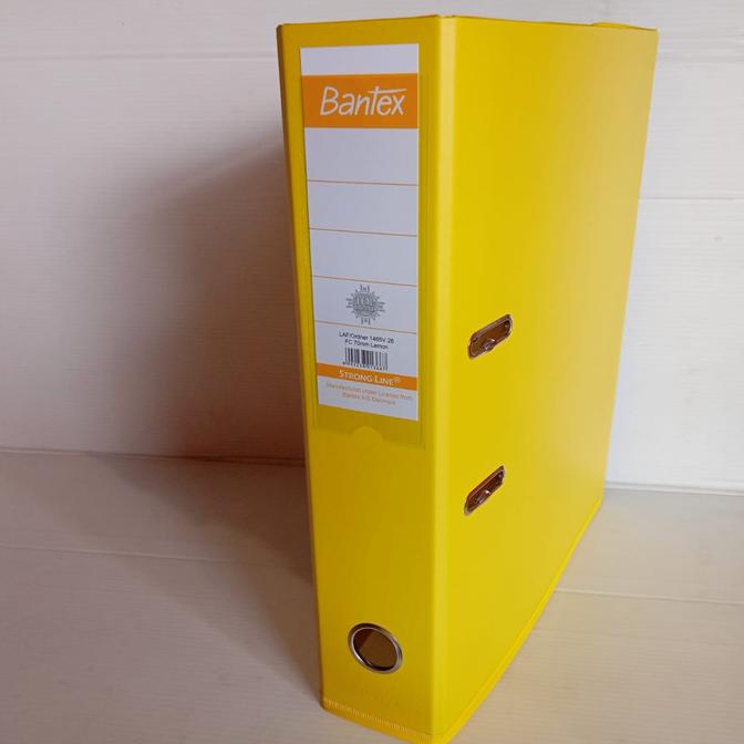 

FREE ONGKIR Ordner Bantex 1465-26 (LEMON) Folio 7 cm