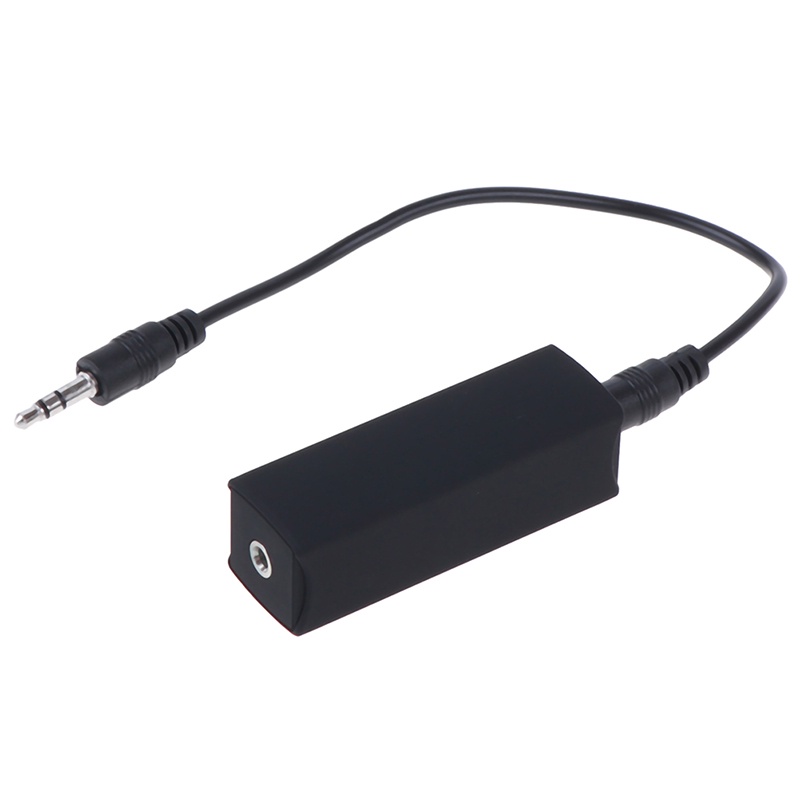 【Theredsunrisesiwy.id】3.5mm Aux Audio Noise Filter Ground Loop Isolator Eliminate Car Electric Noise