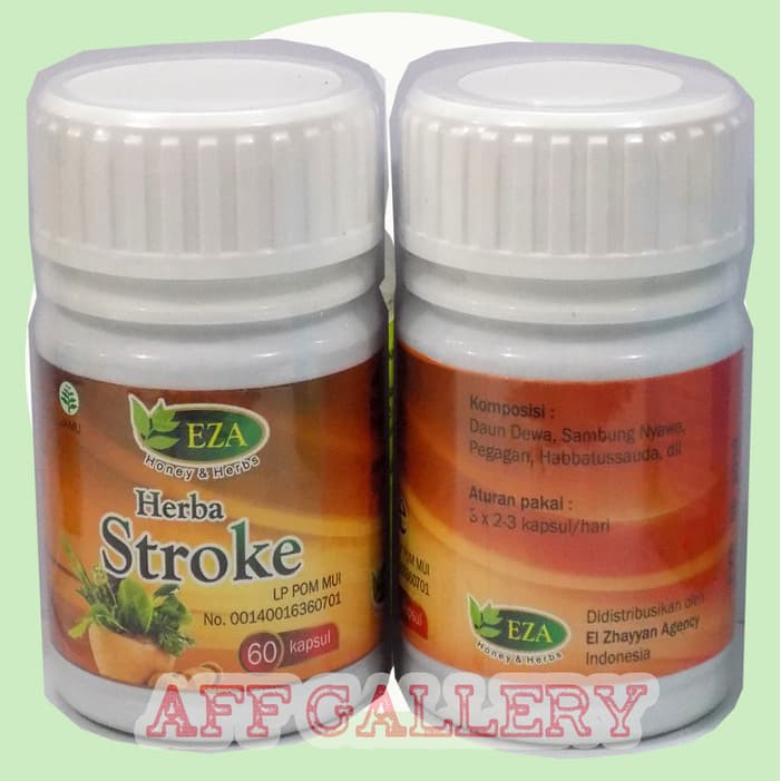 Hot Sale Kapsul Herba Stroke untuk mengatasi Penyakit Strok | EZA Murah