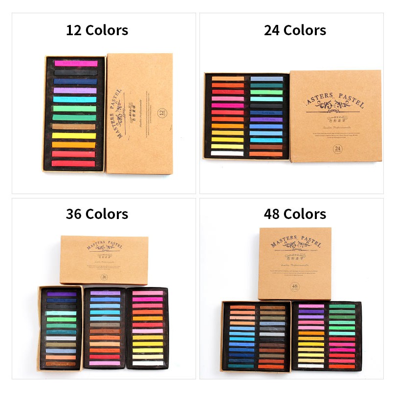 

MARIES MASTER PASTEL SET 12 / 24 / 36 / 48 Colour