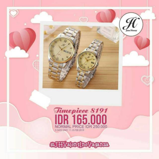 Jam tangan jimshoney 8191 SALE Penghabisan