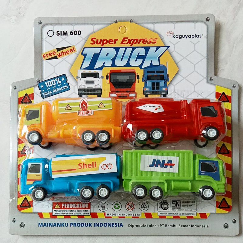 SIM 600 - Mainan Truk Super Express Truck SIM600